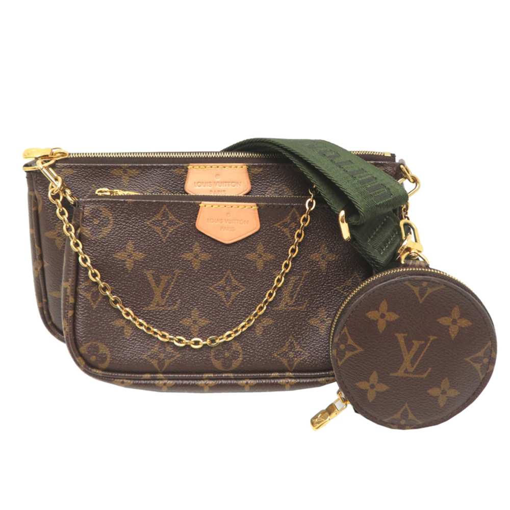 Louis Vuitton Multi Pochette Accessoires Women's Pouch M44813 Monogram Brown